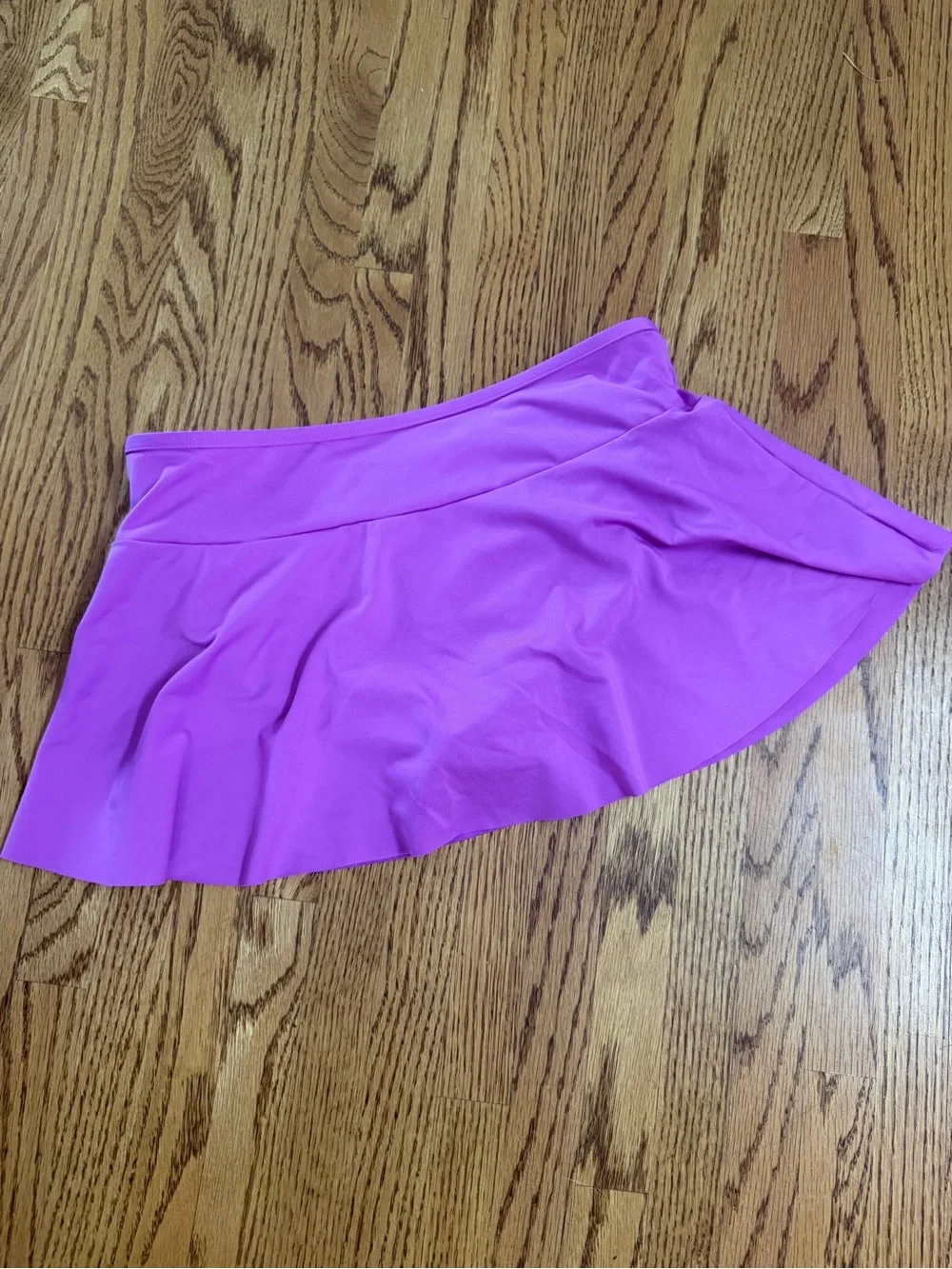 Lands' End Girls' Swim Skirt Bikini Bottoms in Hot Pink & Purple